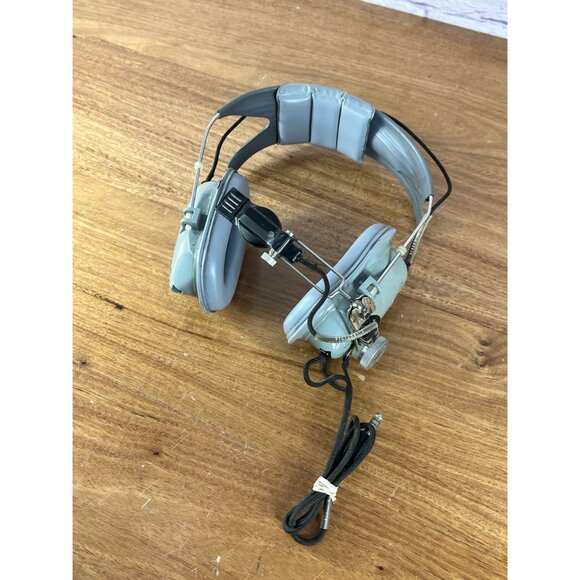Vietnam War Type US Air Force Navy Pilot Crew Headset & Mic MX-2508/AIC 1980 - Picture 2 of 14